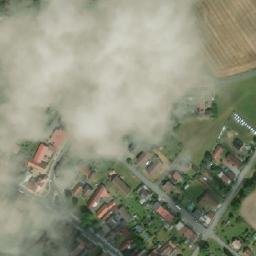 Satellite imagery of [Měčín] church t., CZ