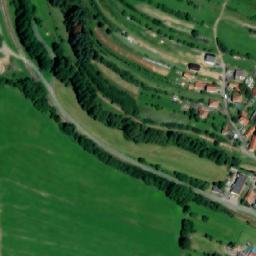 Satellite imagery of [Rožná] church t., CZ
