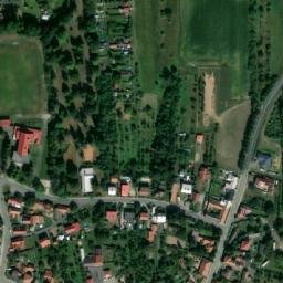 Satellite imagery of [Kelč] church t., CZ