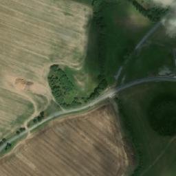 Satellite imagery of [Měčín] church t., CZ