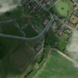 Satellite imagery of [Měčín] church t., CZ