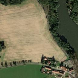 Satellite imagery of [Uzeničky] church t., CZ