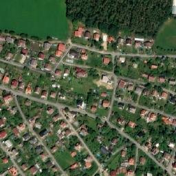 Satellite imagery of [Chotoviny] church & outlook t., CZ