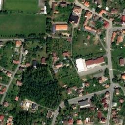 Satellite imagery of [Chotoviny] church & outlook t., CZ