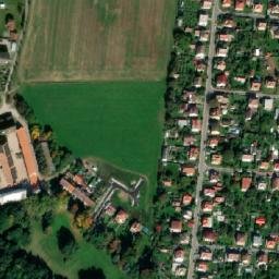 Satellite imagery of [Pacov] church t., CZ