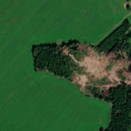Satellite imagery of [Pokojov] chapel t., CZ
