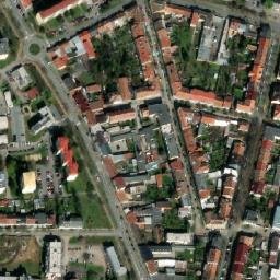 Satellite imagery of [Prostějov] City hall t., CZ