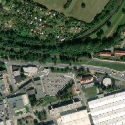 Satellite imagery of [Valašské Meziříčí-Krásno] former glass works chimney-2, CZ