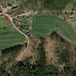 Satellite imagery of [Uzeničky] church t., CZ