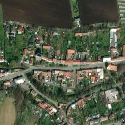 Satellite imagery of [Mostkovice] church t., CZ