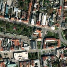 Satellite imagery of [Prostějov] City hall t., CZ