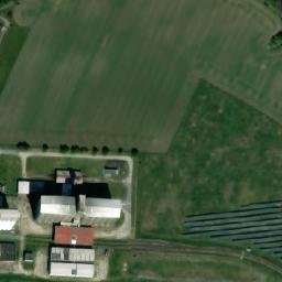 Satellite imagery of Alora [Prostějov] factory chimney, CZ