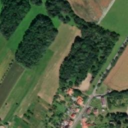 Satellite imagery of [Pavlovice u Přerova] church t., CZ
