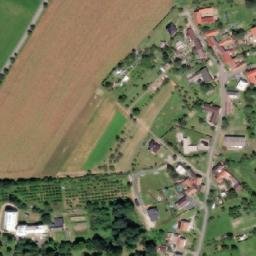 Satellite imagery of [Pavlovice u Přerova] church t., CZ