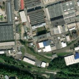 Satellite imagery of [Valašské Meziříčí-Krásno] former glass works chimney-2, CZ