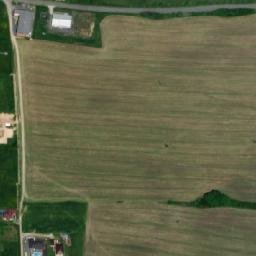 Satellite imagery of [Zubří] church t., CZ