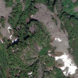Satellite imagery of Cathedral Mountain, CA