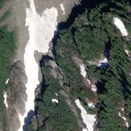 Satellite imagery of Cathedral Mountain, CA