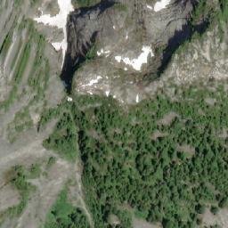 Satellite imagery of Mount Breier, CA