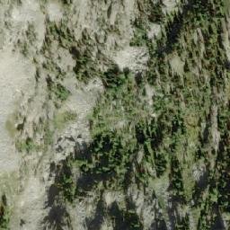 Satellite imagery of Akokli Mountain, CA
