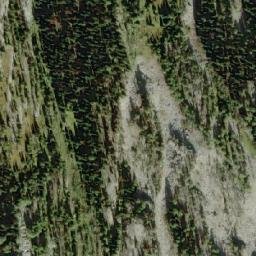 Satellite imagery of Akokli Mountain, CA