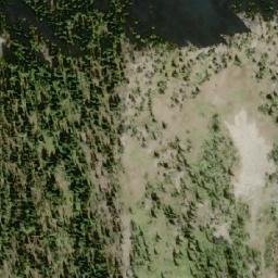 Satellite imagery of Gillis Peak, CA
