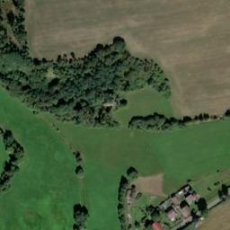 Satellite imagery of [Milavče] church t., CZ