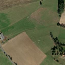 Satellite imagery of [Kasejovice] church t., CZ