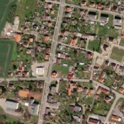 Satellite imagery of [Čimelice] church t., CZ