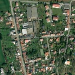 Satellite imagery of [Plumlov] church t., CZ