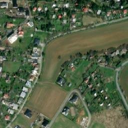 Satellite imagery of [Plumlov] church t., CZ
