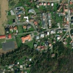 Satellite imagery of [Mostkovice] church t., CZ