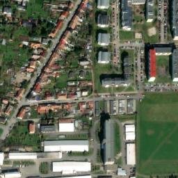 Satellite imagery of [Prostějov-Krasice] church t., CZ