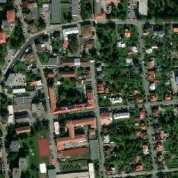 Satellite imagery of [Valašské Meziříčí-Krásno] former glass works chimney-2, CZ
