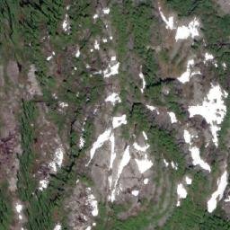 Satellite imagery of Cathedral Mountain, CA