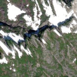 Satellite imagery of Cathedral Mountain, CA