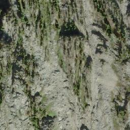 Satellite imagery of Akokli Mountain, CA