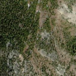 Satellite imagery of Mount Bigattini, CA
