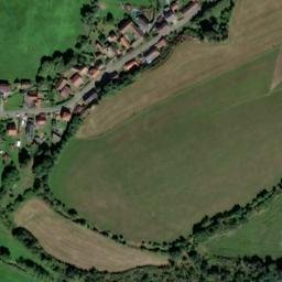 Satellite imagery of [Milavče] church t., CZ