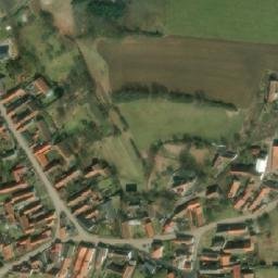 Satellite imagery of [Kocelovice] church t., CZ