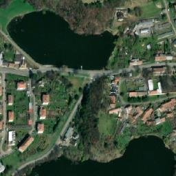 Satellite imagery of [Plumlov] church t., CZ