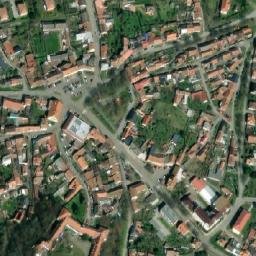 Satellite imagery of [Plumlov] church t., CZ