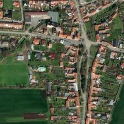 Satellite imagery of [Prostějov-Krasice] church t., CZ