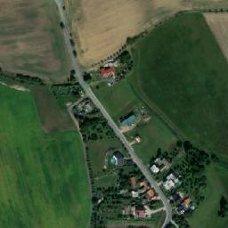 Satellite imagery of [Všechovice] church t., CZ