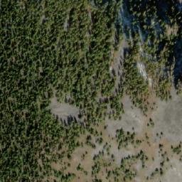 Satellite imagery of Mount Bigattini, CA