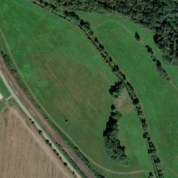 Satellite imagery of [Milavče] church t., CZ