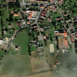 Satellite imagery of [Kasejovice] church t., CZ