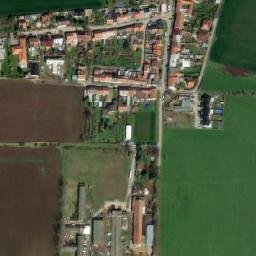 Satellite imagery of [Prostějov-Krasice] church t., CZ