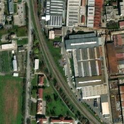 Satellite imagery of VUSS [Prostějov] factory chimney, CZ