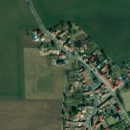 Satellite imagery of [Biskupice na Hané] church t., CZ